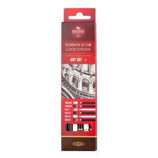 Farb- u. Kreidestifte Art Set Mix 6er Pack Koh-I-Noor