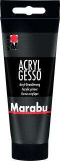 Acryl Gesso schwarz 100ml