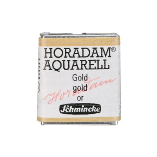 Horadam Aquarell. gold 1/2 Näpfchen 893 PG2