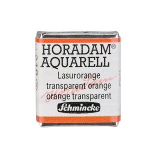 Horadam Aquarell. Lasurorange 1/2 Näpf. 218 PG2