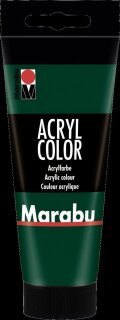 Marabu Acrylcolor Tannengrün 075. 100ml.