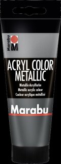 Marabu Acrylcolor772. 100ml. Met-anthraz