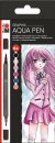 Marabu Aqua Pen Graphix 6er Set Make Manga