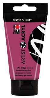 Marabu Artist Acryl 75ml Permanentviolet bläulich Nr. 951