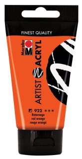 Marabu Artist Acryl 75ml rotorange