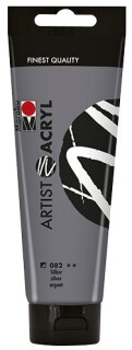 Marabu Artist Acryl. silber 082. 120ml