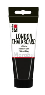 Marabu London Chalkboard. Tafel schwarz 100ml Tafelfarbe