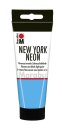 Marabu new York Neon. Neon-blau 355. 100 ml