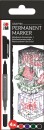 Marabu Permanent Marker Graphix 4er Set Once Upon a Time