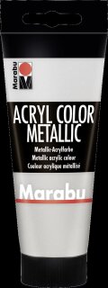 Marabu-AcrylColor 082, 100 ml silber