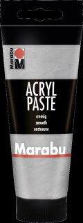 Marabu-Acrylpaste 082, 100 ml silber