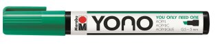 Yono Marker. Saftgrün abgeschrägte Spitze. 0.5-5 mm