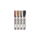 Marabu Yono Metallfarben Markerset  4x 1,5-3mm