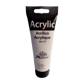 Acrylic Phoenix 230 ml Weiß Titanweiß  Nr. 104