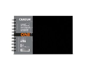 Canson One Skizzenbuch 27,9x21,6cm 100g 80 Blätter