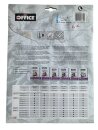Transferpapier Set 5 Blätter DIN A4 zum Aufbügeln auf Textilien