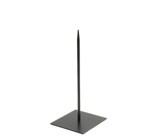 Skulpturenständer 7x7x14 cm schwarz