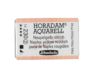 Aquarell Schmincke Horodam 1/1 Neapelgelb Rötlich
