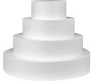 Tortenset Höhe 5cm 4-stöckig, D=10cm, 15cm,...