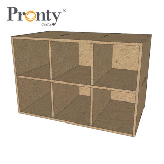 Organizer Set aus MDF von Pronty 22x15x13 cm