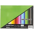 Bastelkarton colortime A5, 300 Blatt farbig sortiert, 180g