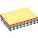 Bastelkarton colortime A5, 300 Blatt farbig sortiert, 180g