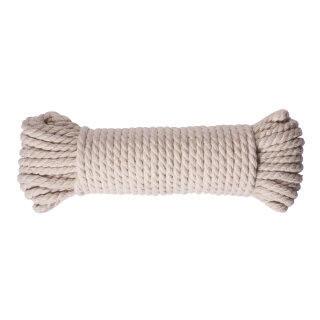 Baumwollkordel 2fach 4mm von Rayher 10 meter lang beige