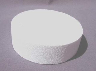 Styroporscheibe 20 x 7 cm