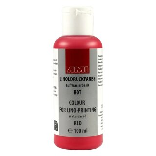 Linoldruckfarbe rot 100ml