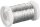 Silberdraht (versilbert)  mit Kupferkern 0,25mm / 50m lang