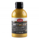 Metallic Acrylfarbe Gold 250ml von Viva
