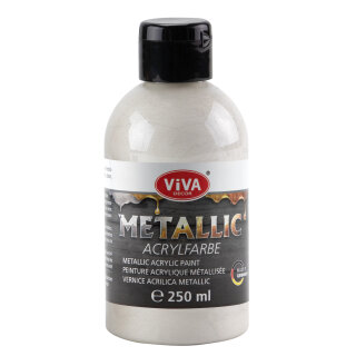 Metallic Acrylfarbe Perlmutt 250ml von Viva