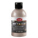 Metallic Acrylfarbe Nude 250ml von Viva