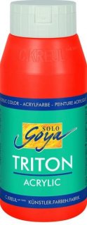 Solo Goya Triton Acrylic echtrot 750 ml
