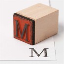 Stempel Set Alphabet 20 x 20 mm 45 Stück