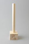 Sockel mit Holzstab