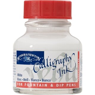 W&N Calligraphy Ink weiß 30ml