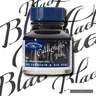 W&N Calligraphy Ink schwarz 30ml
