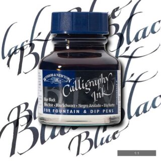 W&N Calligraphy Ink blauschwarz 30ml
