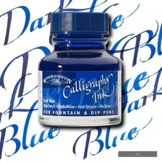 W&N Calligraphy Ink dunkelblau 30ml