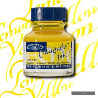 W&N Calli Ink zitronengelb 30ml