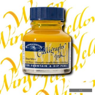 W&N Calligraphy Ink winsorgelb 30ml