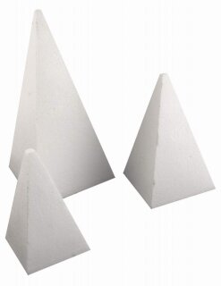 Styroporpyramide 50 cm II. Wahl
